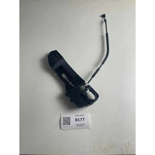 Base Maçaneta Interna Traseira Esquerda Fiat Bravo 2011 2016 Preto Traseira