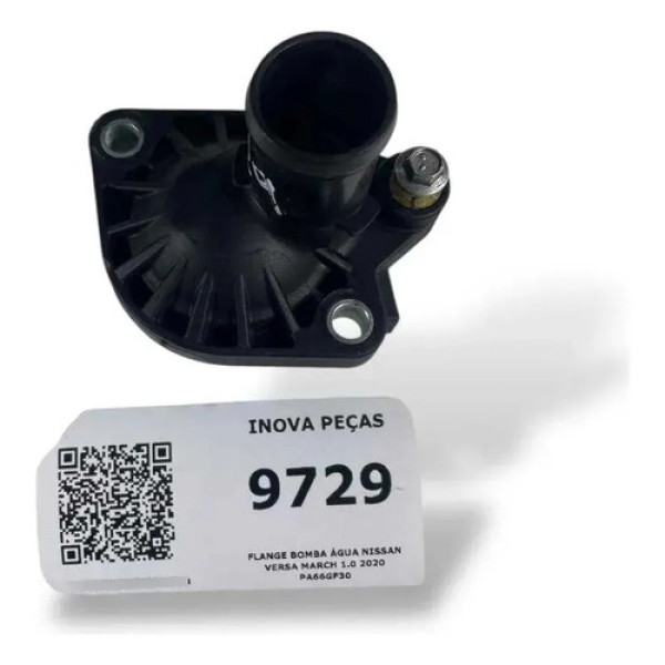 Flange Bomba Água Nissan Versa March  1.0 2020 Pa66gf30