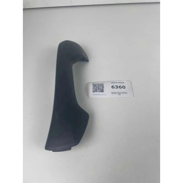 Moldura Puxador Traseiro Esquerdo Honda Civic 1997 2000  Preto Traseira