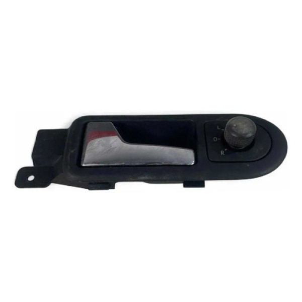 Maçaneta Interna Completa Motorista Vw Bora 1999/2011 Prata Dianteira