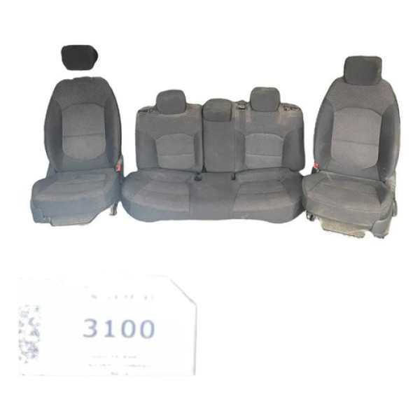 Jogo De Banco Tecido Hyundai Creta  Marrom