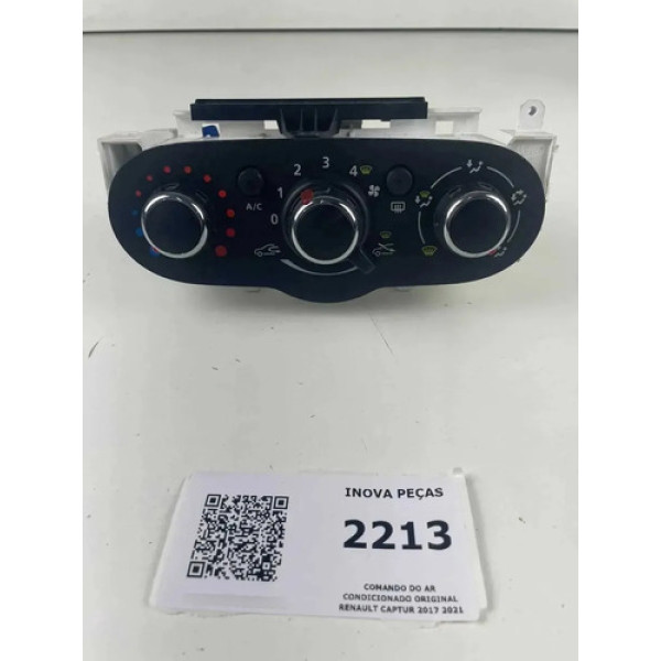 Comando Do Ar Condicionado Original Renault Captur 2017 2021