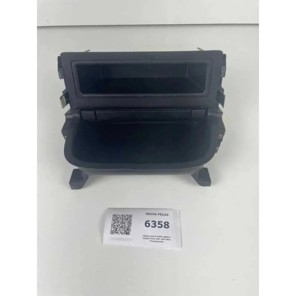 Porta Copo E Porta Objeto Honda Civic 1997 2000 77294s04g000 Preto