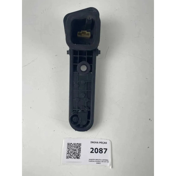 Soquete Circuito Lanterna Traseira Peugeot 206 207 Sw Direit Preto