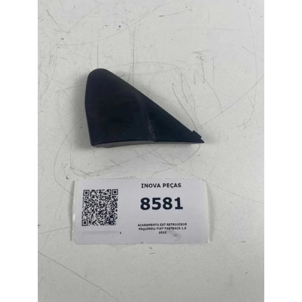 Acabamento Ext Retrovisor Esquerdo Fiat Fastback 1.0 2023 Preto