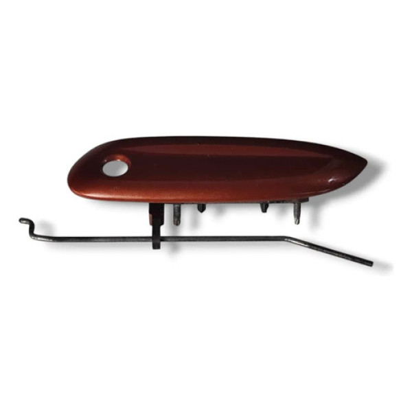 Maçaneta Externa Dianteira Esquerda Chevrolet Onix 2014 Vermelho Dianteira