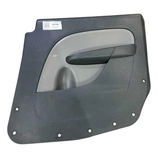 Forro Porta Lateral Direita Doblo 2002 A 2018 Preto/cinza