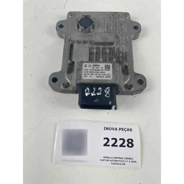 Módulo Central Câmbio Captur Automatico 17 A 2020 310321213r Cinza