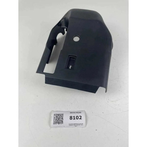 Moldura Inferior Coluna De Direçao Ford Ecosport 2012 2017 Preto
