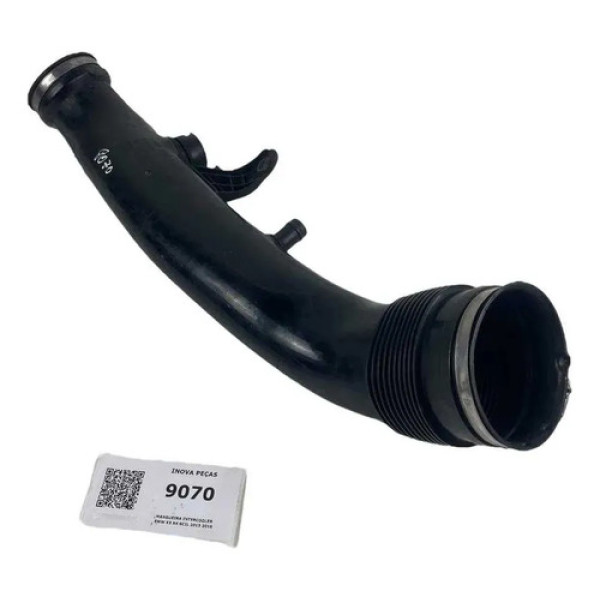  Mangueira Intercooler Bmw X3 X4 6cil 2013 2016 Preto