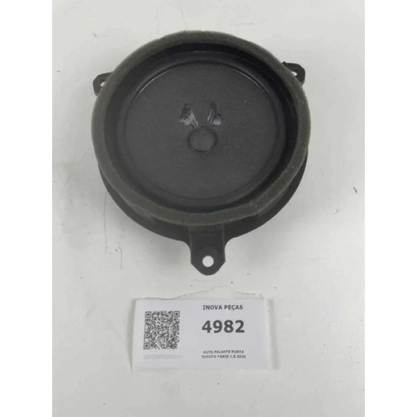 Auto Falante Porta  Toyota Yaris 1.5  2020 Prateado