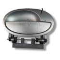 Maçaneta Externa Dianteira Direita Gm Meriva/corsa 24424849 Prata Dianteira