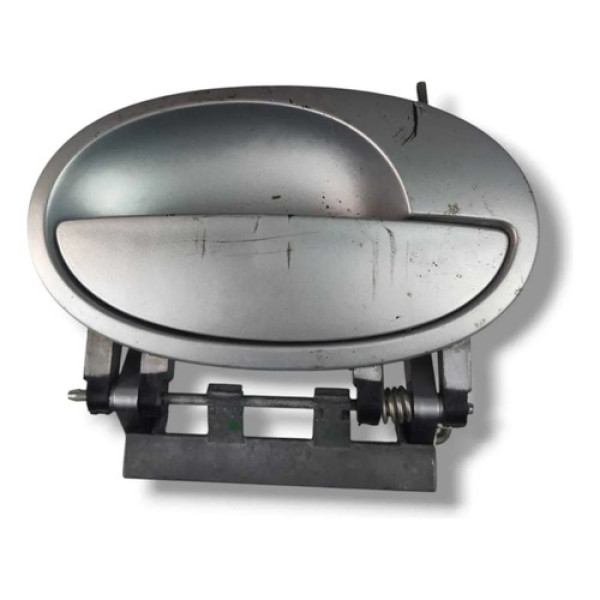Maçaneta Externa Dianteira Direita Gm Meriva/corsa 24424849 Prata Dianteira