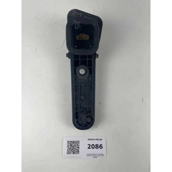 Soquete Circuito Lanterna Traseira Peugeot 206 207 Sw Esquer Preto