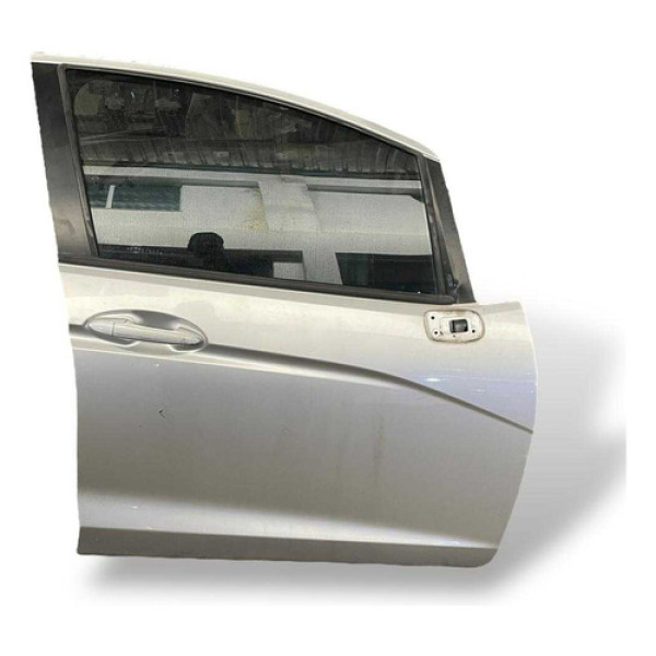 Porta Dianteira Direita Honda Fit 2015 2020 Pelada  Dianteira Direito Prateado
