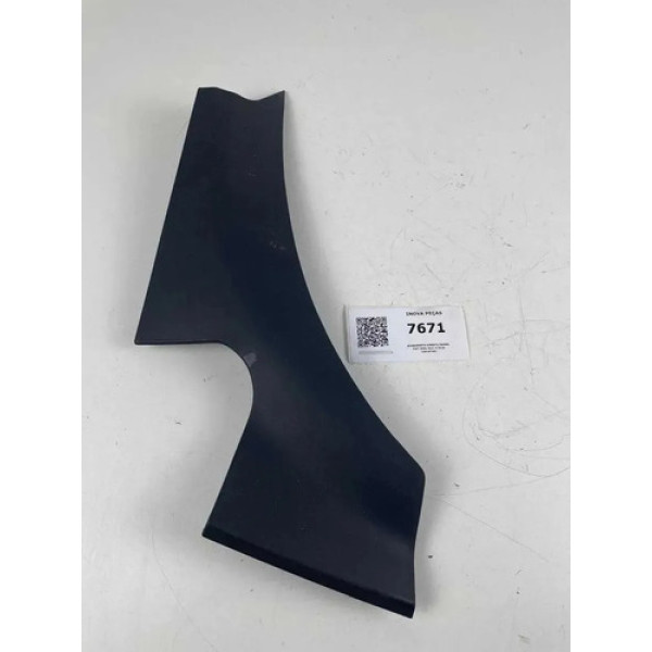 Acabamento Direito Painel Fiat Idea 2011 A 2016 100187292 Preto Animal Print