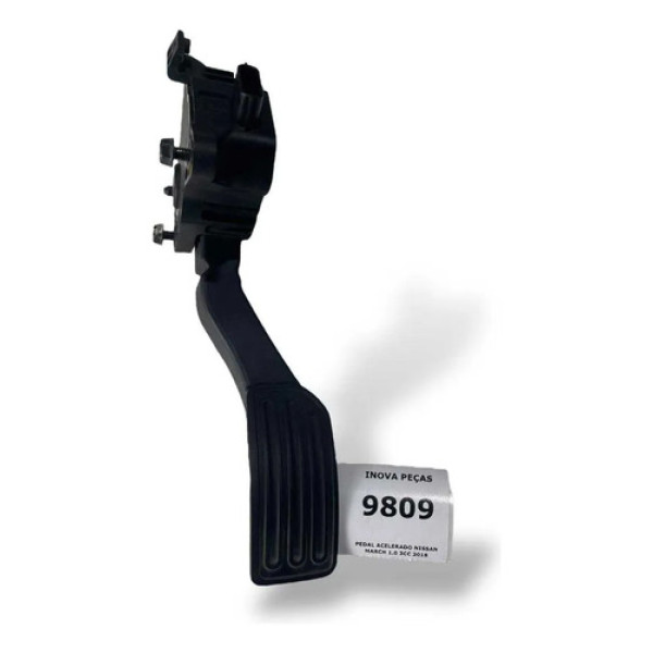 Pedal Acelerador Nissan  March Versa 1.0 3cc 2018 Preto