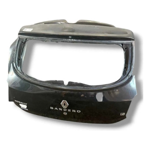 Tampa De Mala Renault Sandero 2014 2020 Pelada Preto