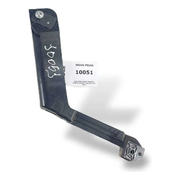Guia Vidro Porta Traseira Direita Peugeot 2008 2013 Até 2023 Preto