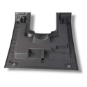 Moldura Inferior Volante Painel Central Gm Meriva 2003 2012 Preta Lisa