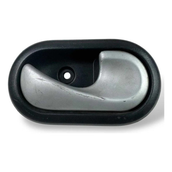 Maçaneta Interna Traseira Direito Renault Logan 2008 2013 Cinza Dianteira/traseira