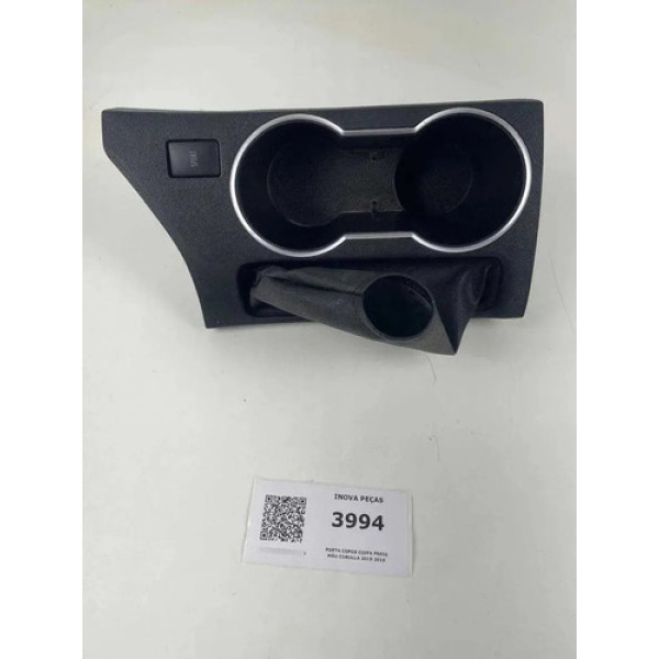 Porta Copos Coifa Freio Mão Corolla 2015 2019 Branco