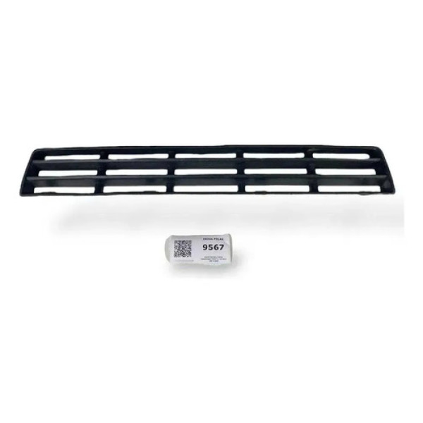 Grade Central Painel Parachoque Frontal Vw Golf 1999 A 2006  Preto Fosco