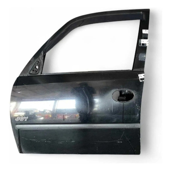 Porta Dianteira Esquerda Gm Meriva 2005 2013 Pelada Dianteira Esquerdo Preto