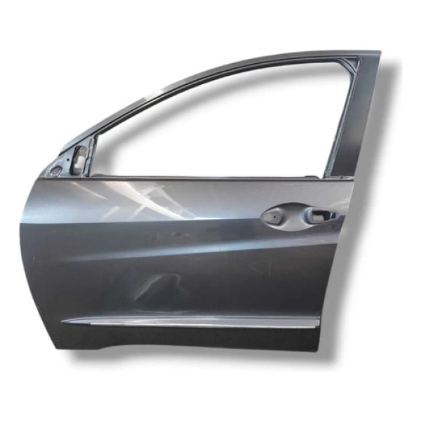 Porta Dianteira Esquerda Honda Hrv 2016 2020 Retirada Dianteira Esquerdo Cinza