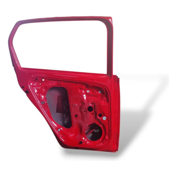 Porta Traseira Esquerda Volkswagen Up 2015 2020 Pelada Traseira Esquerdo Vermelho