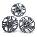 Calotas Aro 15 Original Gm Onix Plus Unidade Prateado