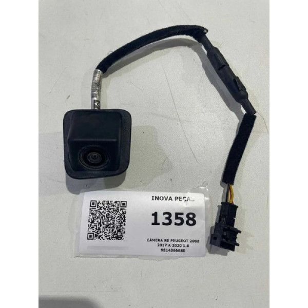 Câmera Ré Peugeot 2008 2017 A 2020 1.6 9814366680