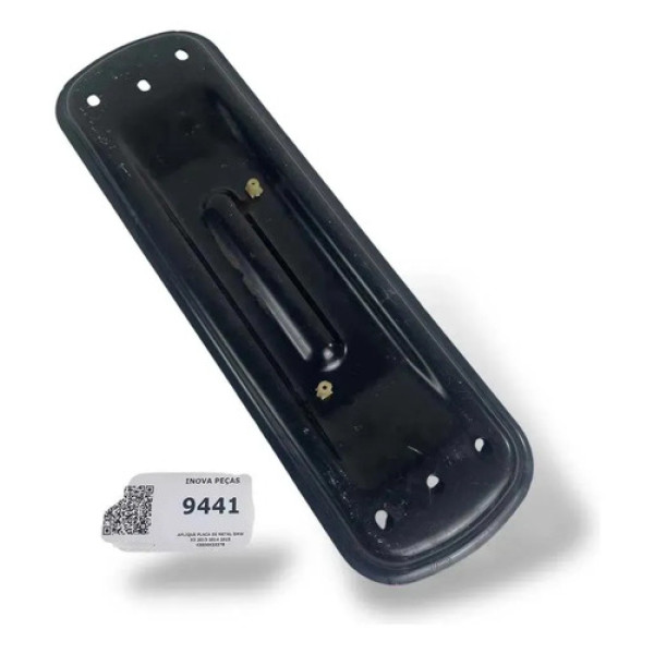 Aplique Placa De Metal Bmw X3 2013 2014 2015 43006k3337b Preto