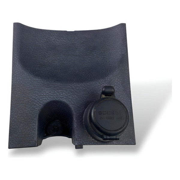 Moldura Tomada 12v Nissan Tiida 2008 2013 96912el00a Preto