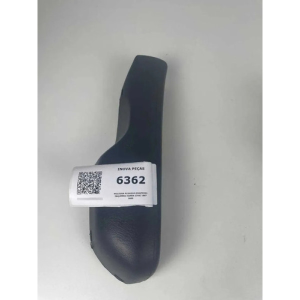 Moldura Puxador Dianteiro Esquerdo Honda Civic 1997 2000  Preto