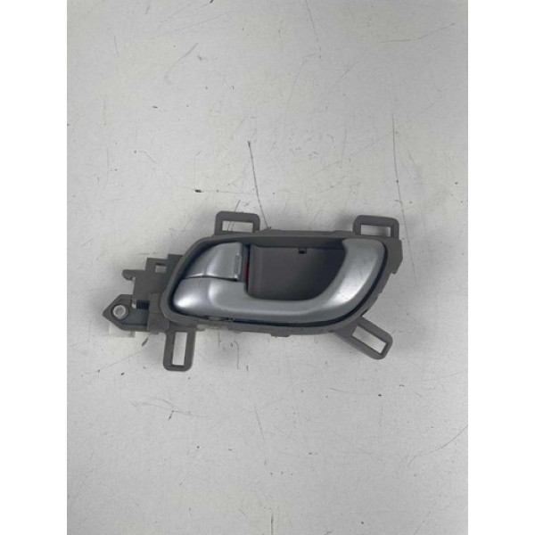 Maçaneta Interna Traseira Esquerda Honda Civic Lxr 2013 2016 Cinza Traseira