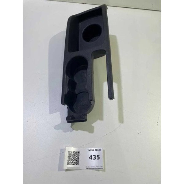Console Central Porta Copos Ford New Fiesta 2013 A 2018 Preto