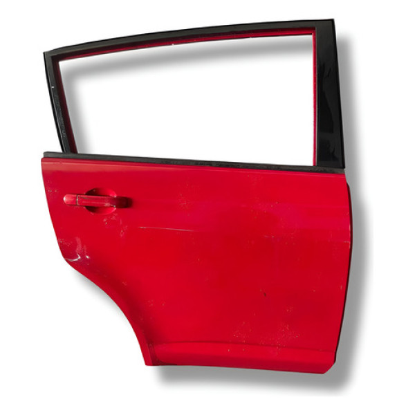 Porta Traseira Direita Nissan Tiida 2009 2013 Pelada Traseira Direito Preto