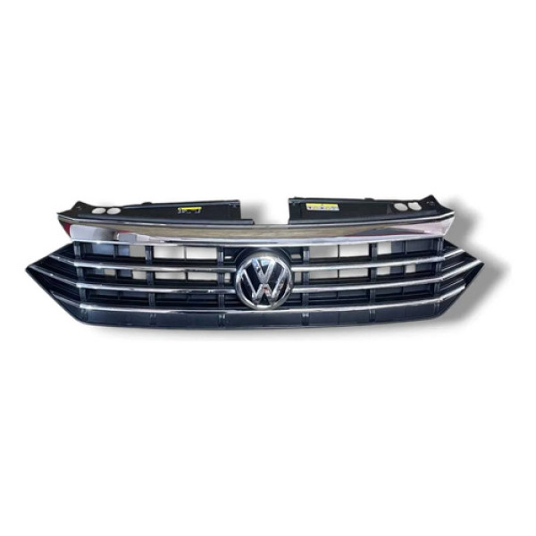 Grade Vw Jetta 2019 2022 Cromado 17a853653e Original Prateado Brilhante