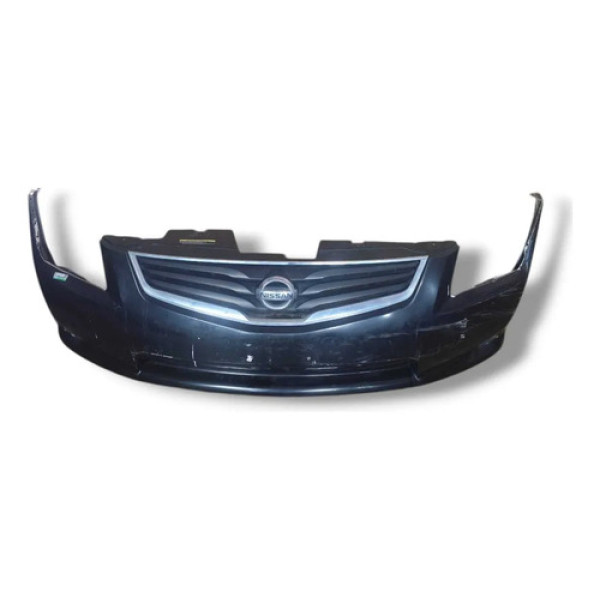 Párachoque Dianteiro Completo Nissan Sentra 2010 2011 Detalh Preto