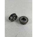 Par Polia Dentada Virabrequim Ford Ka 1.0 3cc E3bg6306ab