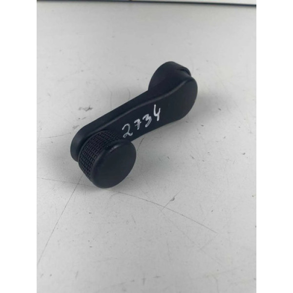 Manivela Reguladora Vidro Volkswagen Up 2014 2015 2016 Prateado