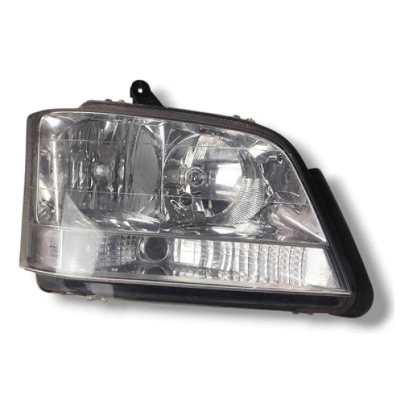 Farol Principal S10 Blazer 04 A 07 Direito Cromado Direito/passageiro
