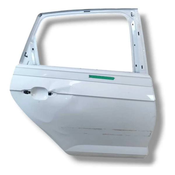 Porta Traseira Direita Vw Polo 2018 2024 Detalhe Traseira Direita Branco