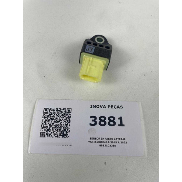 Sensor Impacto Lateral Yaris Corolla 2019 A 2023 8983102260 Branco