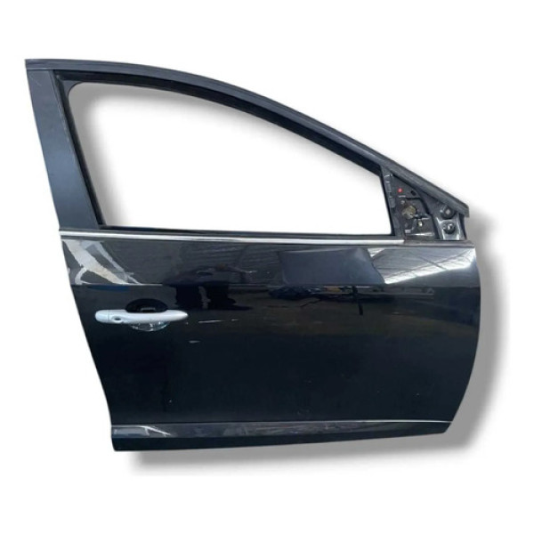 Porta Renault Fluence Dianteira Direita 2010 2016 Pelada Dianteira Direito Preto
