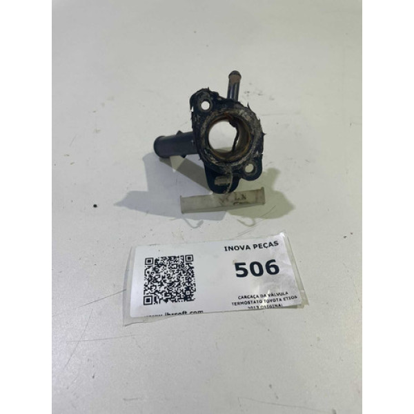 Carcaça Da Válvula Termostato Toyota Etios 2013 Original