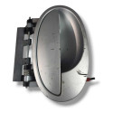 Maçaneta Externa Dianteira Direita Gm Meriva/corsa 24424849 Prata Dianteira