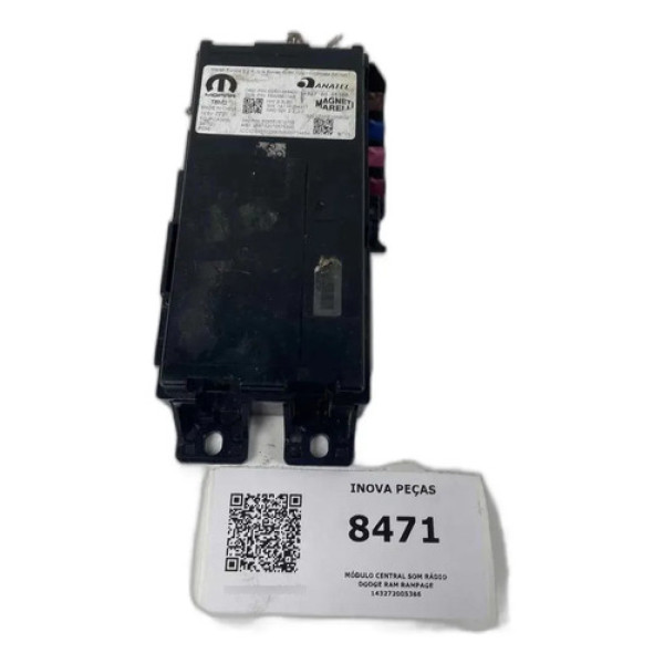Módulo Central Som Rádio Dodge Ram Rampage 143272005386 Preto
