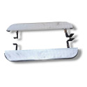 Par Estribo Chevrolet S10 Cabine Simples 1996 2002 Prateado